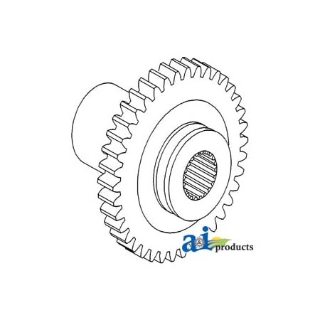 A & I Products Gear, PTO 6.4" x5.1" x6.3" A-532907M1